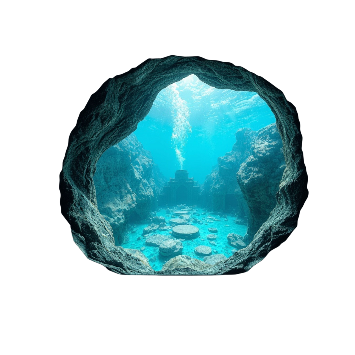 UNDERWATER CAVERN